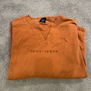 Burnt Orange Crewneck